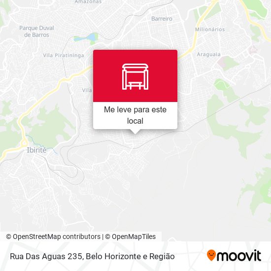 Rua Das Aguas 235 mapa