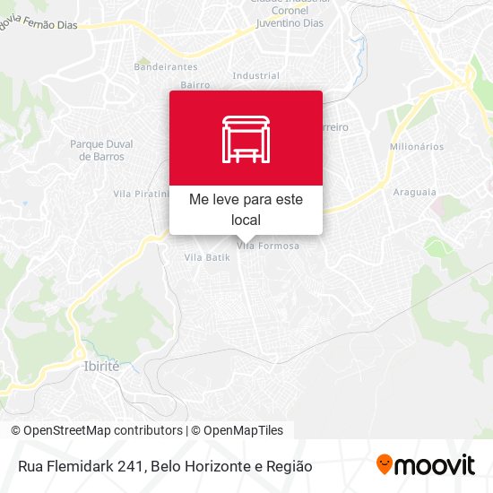 Rua Flemidark 241 mapa