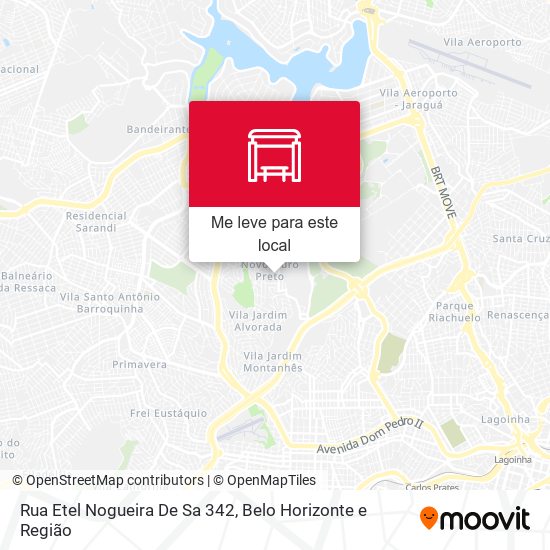 Rua Etel Nogueira De Sa 342 mapa