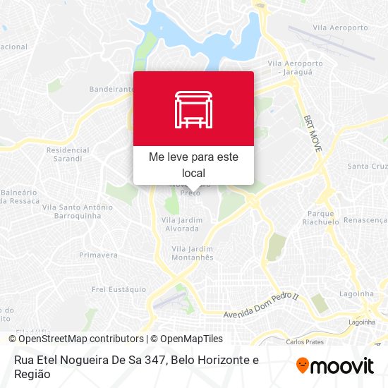 Rua Etel Nogueira De Sa 347 mapa