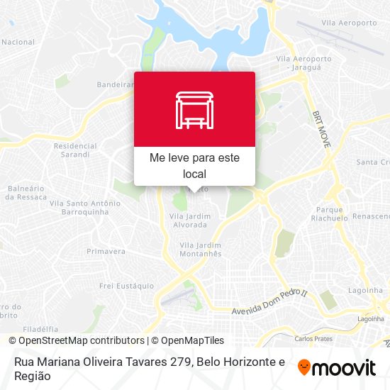 Rua Mariana Oliveira Tavares 279 mapa