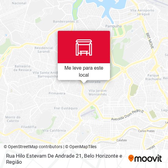 Rua Hilo Estevam De Andrade 21 mapa