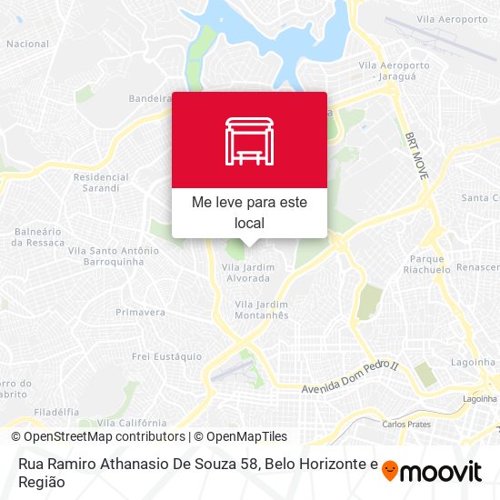 Rua Ramiro Athanasio De Souza 58 mapa