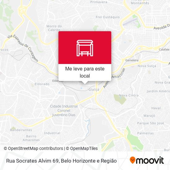 Rua Socrates Alvim 69 mapa