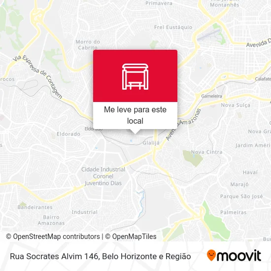 Rua Socrates Alvim 146 mapa