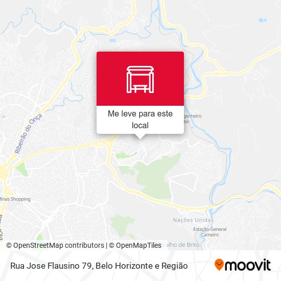 Rua Jose Flausino 79 mapa