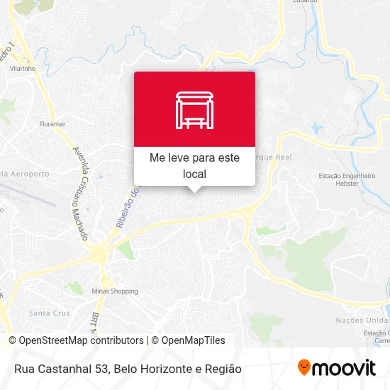 Rua Castanhal 53 mapa