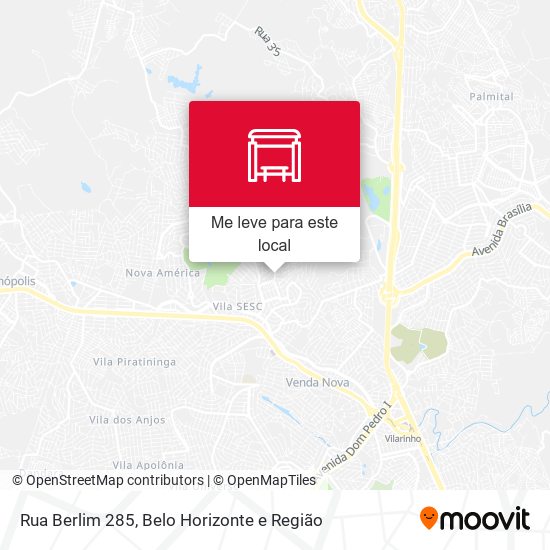 Rua Berlim 285 mapa