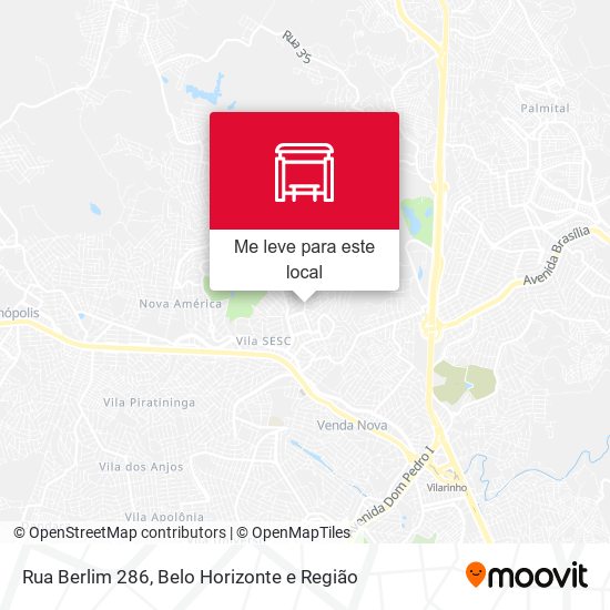 Rua Berlim 286 mapa