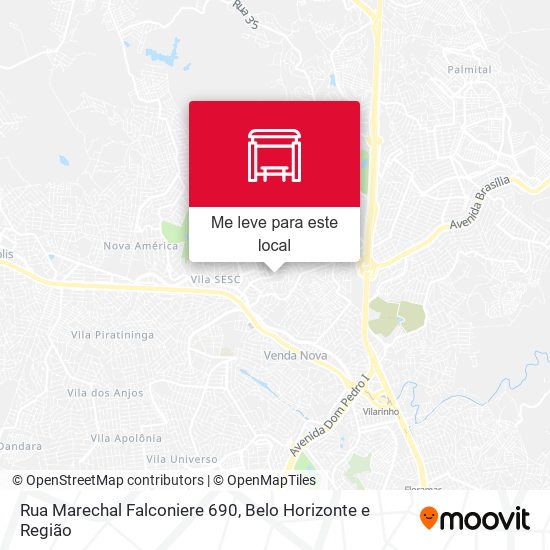 Rua Marechal Falconiere 690 mapa