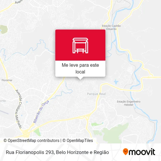Rua Florianopolis 293 mapa
