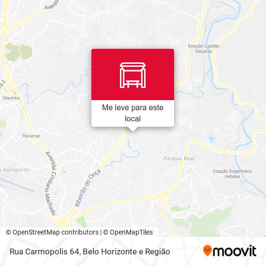 Rua Carmopolis 64 mapa