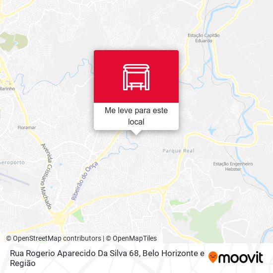 Rua Rogerio Aparecido Da Silva 68 mapa
