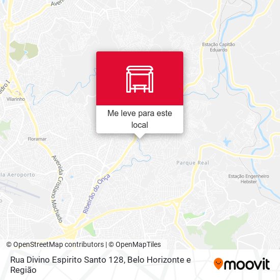 Rua Divino Espirito Santo 128 mapa