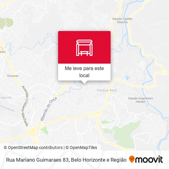 Rua Mariano Guimaraes 83 mapa