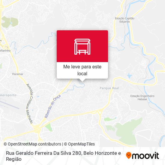 Rua Geraldo Ferreira Da Silva 280 mapa