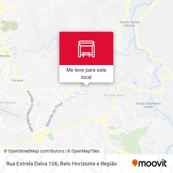 Rua Estrela Dalva 106 mapa
