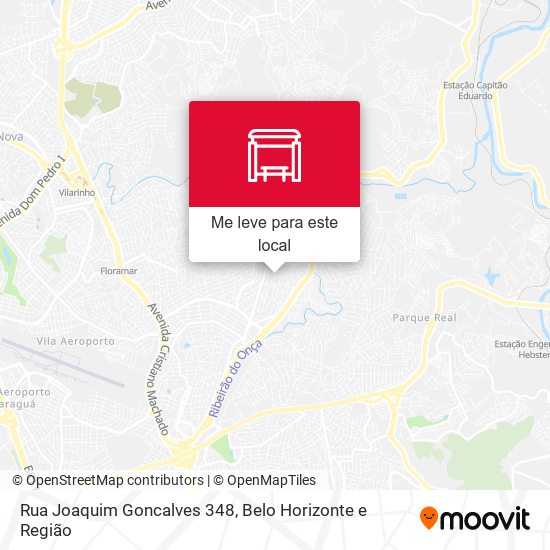 Rua Joaquim Goncalves 348 mapa
