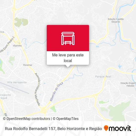 Rua Rodolfo Bernadelli 157 mapa
