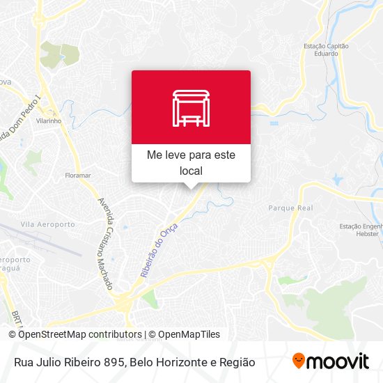 Rua Julio Ribeiro 895 mapa