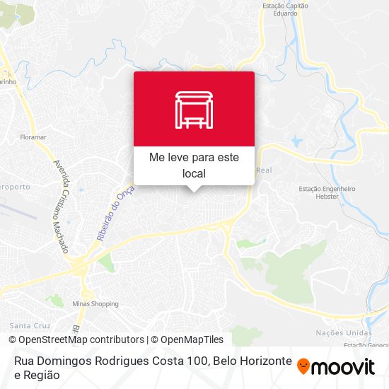 Rua Domingos Rodrigues Costa 100 mapa