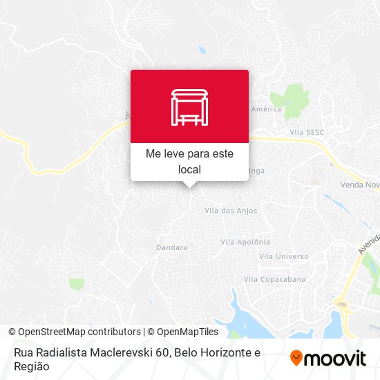 Rua Radialista Maclerevski 60 mapa