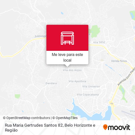 Rua Maria Gertrudes Santos 82 mapa