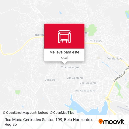 Rua Maria Gertrudes Santos 199 mapa