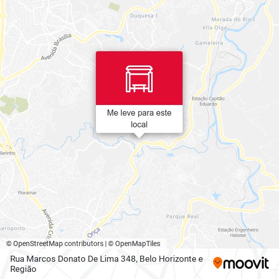 Rua Marcos Donato De Lima 348 mapa