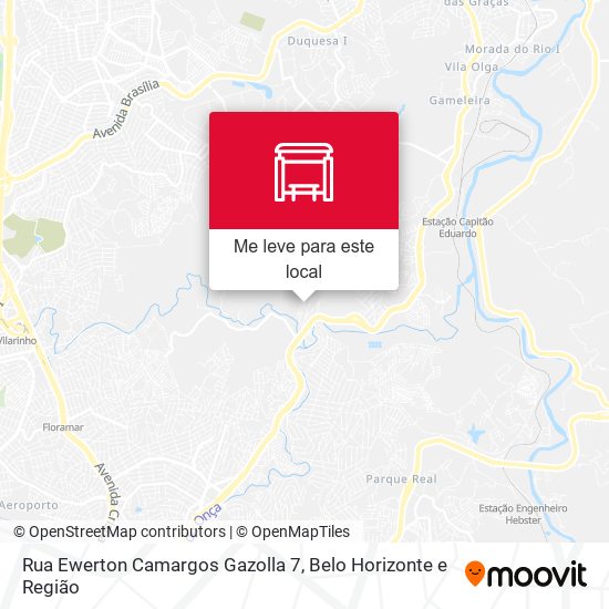 Rua Ewerton Camargos Gazolla 7 mapa