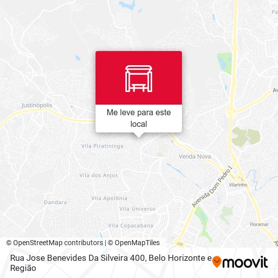 Rua Jose Benevides Da Silveira 400 mapa