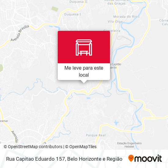 Rua Capitao Eduardo 157 mapa