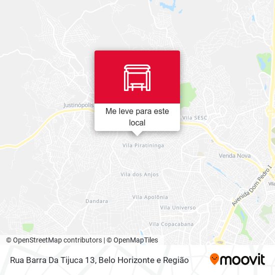 Rua Barra Da Tijuca 13 mapa