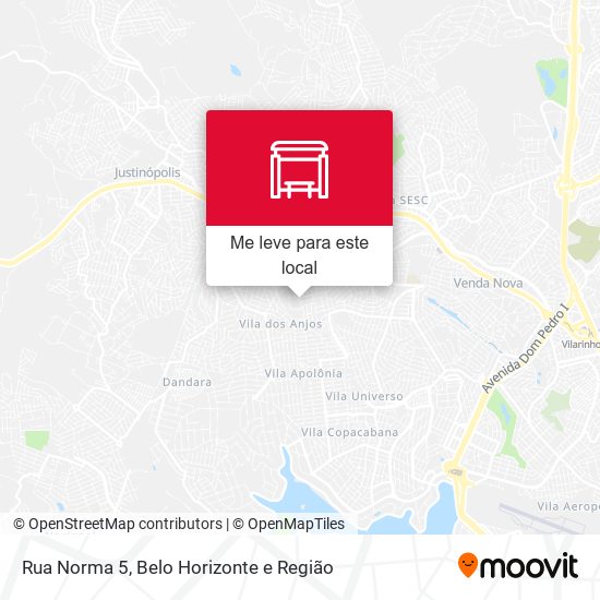 Rua Norma 5 mapa