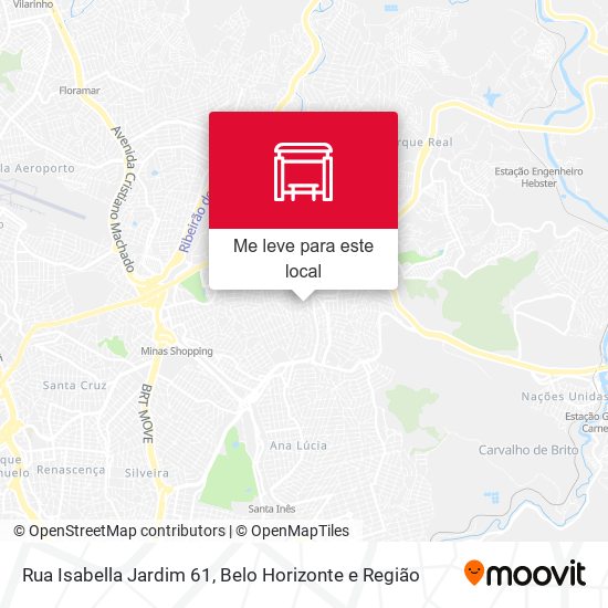 Rua Isabella Jardim 61 mapa