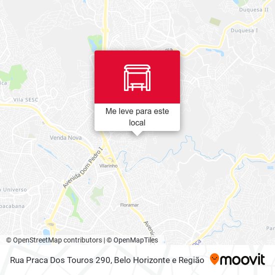 Rua Praca Dos Touros 290 mapa