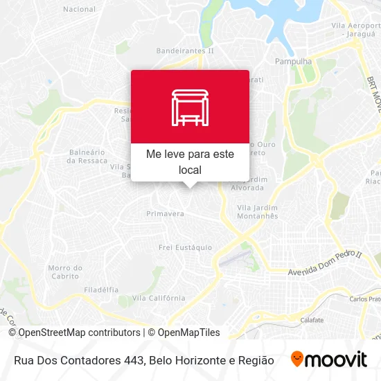 Rua Dos Contadores 443 mapa