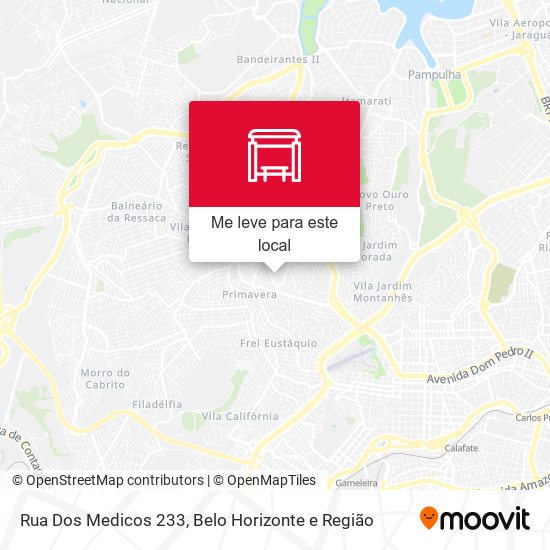Rua Dos Medicos 233 mapa