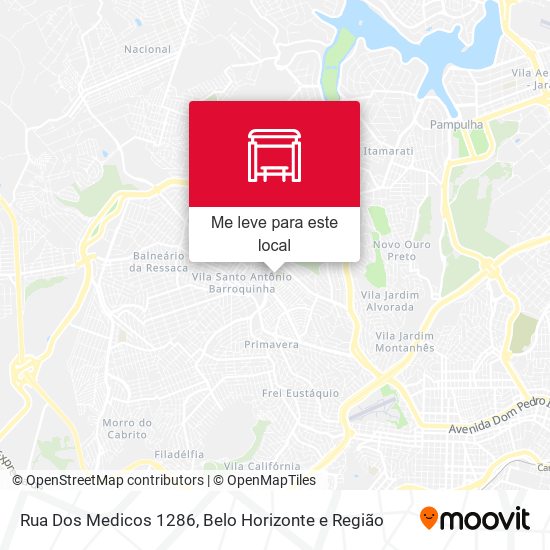Rua Dos Medicos 1286 mapa