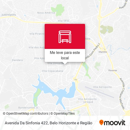 Avenida Da Sinfonia 422 mapa
