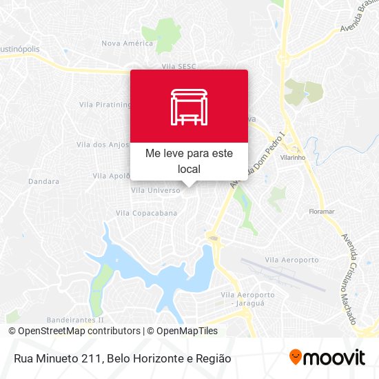 Rua Minueto 211 mapa