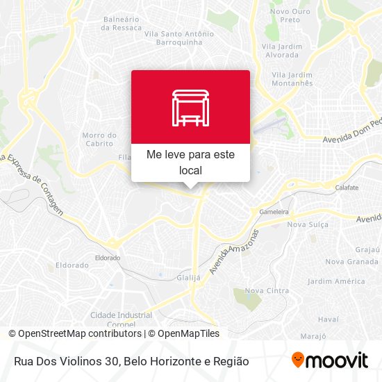 Rua Dos Violinos 30 mapa