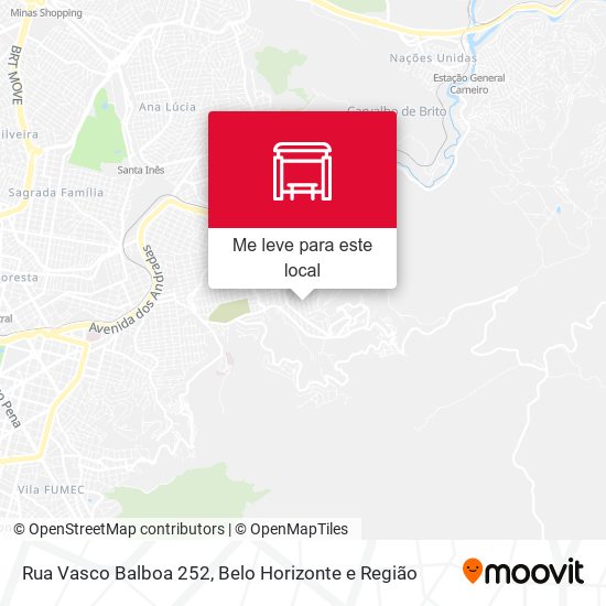 Rua Vasco Balboa 252 mapa