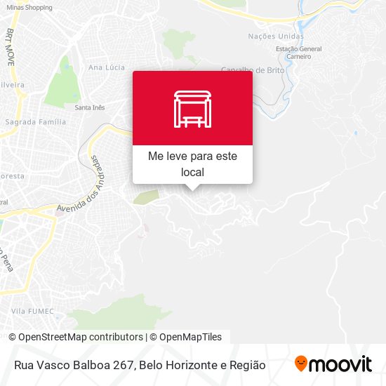 Rua Vasco Balboa 267 mapa