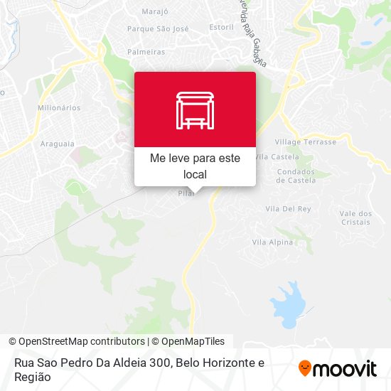 Rua Sao Pedro Da Aldeia 300 mapa