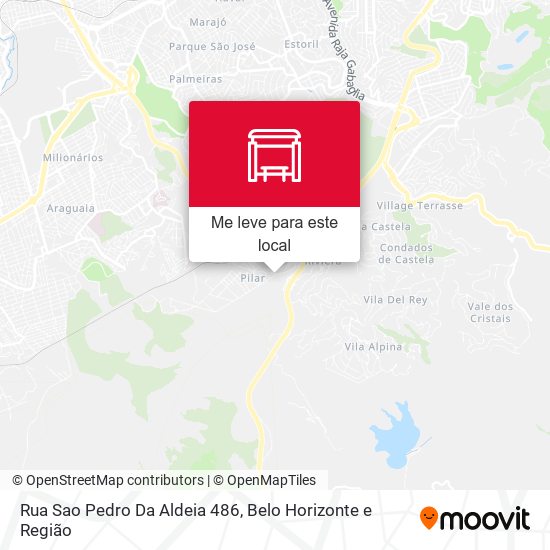 Rua Sao Pedro Da Aldeia 486 mapa
