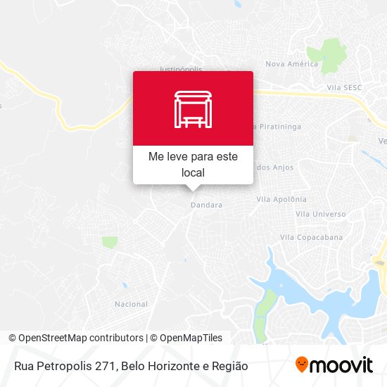 Rua Petropolis 271 mapa