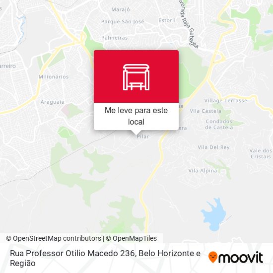 Rua Professor Otilio Macedo 236 mapa