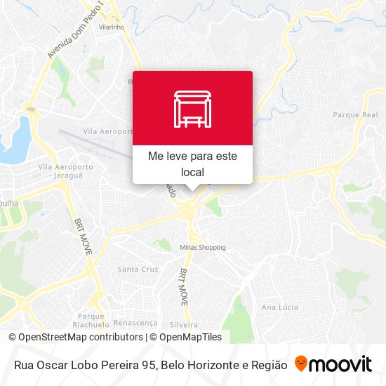 Rua Oscar Lobo Pereira 95 mapa