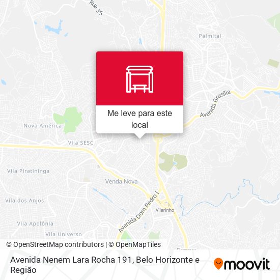 Avenida Nenem Lara Rocha 191 mapa